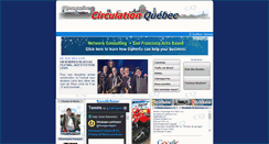 Desktop Screenshot of circulationquebec.com